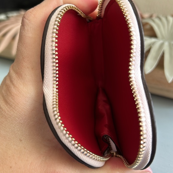 NWT Kate Spade colorblock heart coin purse - Picture 5 of 5